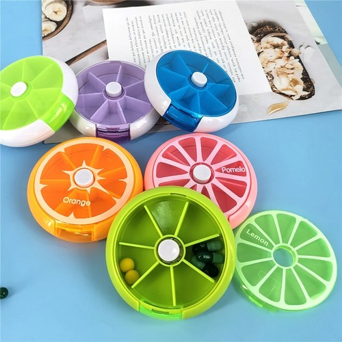 Portable weekly pill box - weekly,