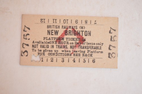 Railway platform ticket - railway,