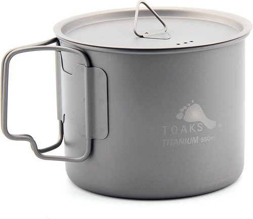 Toaks ultralight titanium pot - toaks,