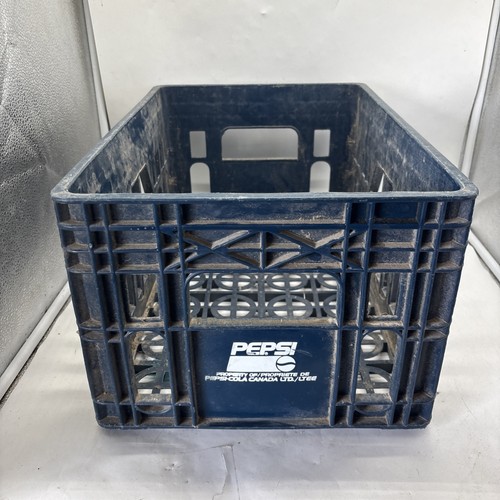Vintage blue plastic pepsi - blue,