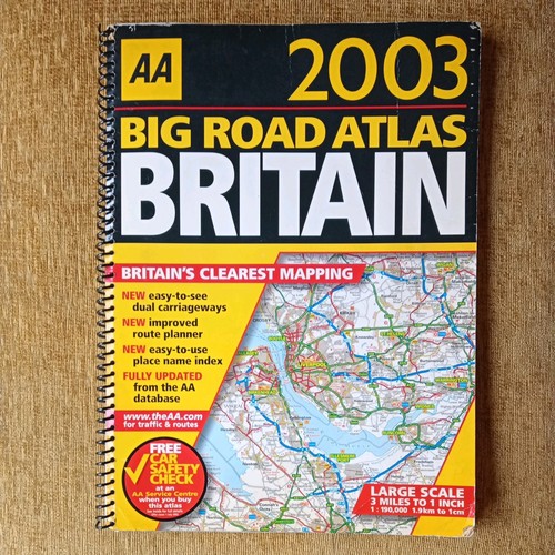 2003 big road atlas britain - 2003,