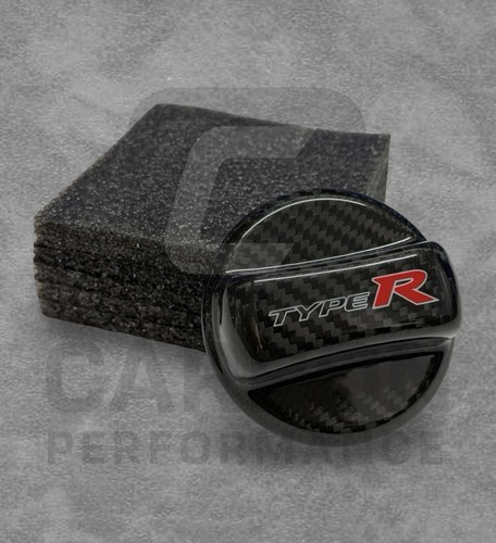 Carbon fibre fuel cap honda - fibre,