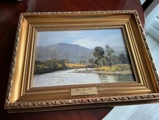 Vintage gold framed - vintage,, ,painting