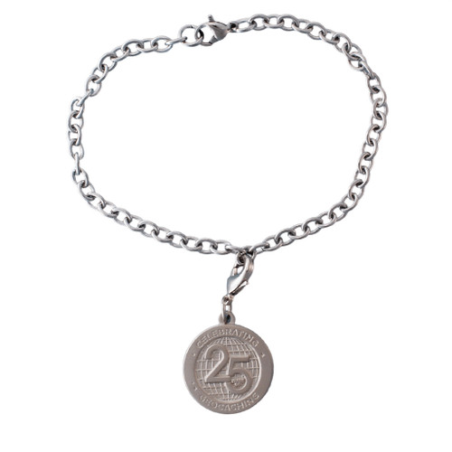 Nano charm bracelet with - charm,