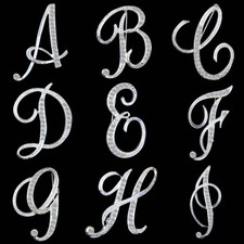 A-Z Alphabet Crystal