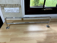 2 Bar Towel Rail in Chrome. High Quality. New