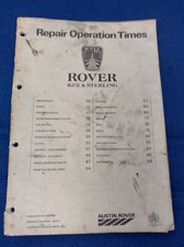 Rover 825i & Sterling Repair