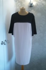 MARY PORTAS pink & black dress