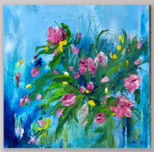 ORIGINAL HAND PAINTED ACRYLIC