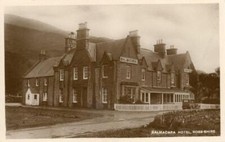 REAL PHOTOGRAPHIC POSTCARD OF THE BALMACARA HOTEL, ROSS-SHIRE, SCOTLAND
