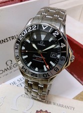 Omega Seamaster GMT 300M 41mm 2534.50.00 50th Anniversary B&P 1999 Serviced 2025