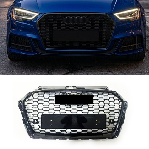 Honeycomb front grille gloss - front,