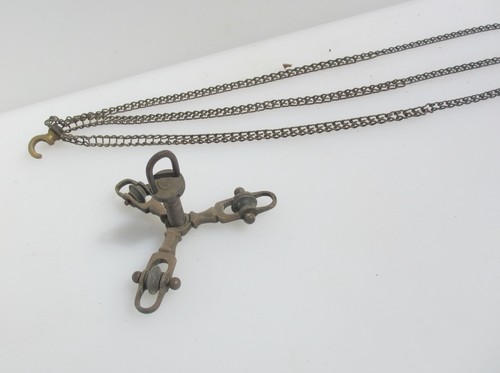 Victorian brass lighting chain - lighting,
