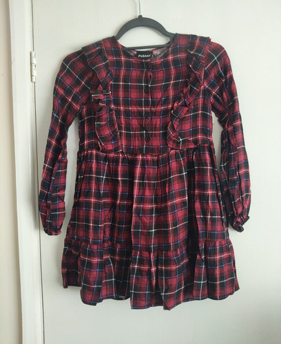 Please girls tartan flannel - girls,