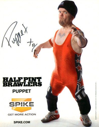 Puppet signed 8x10 photo - puppet,