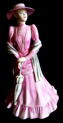 Coalport ashley figurine - coalport,