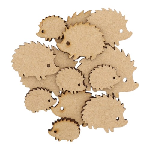 Wooden hedgehog mdf craft - hedgehog,