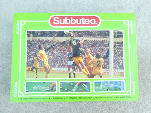 Subbuteo club edition box - subbuteo,