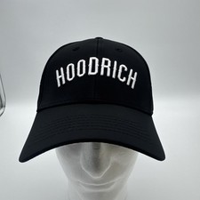 Hoodrich Baseball Cap Black Mens OSFM Adjustable Perforated Inside Zipper