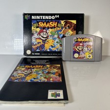 Super Smash Bros N64 Nintendo 64  1999 Boxed WITH MANUAL & INSERT