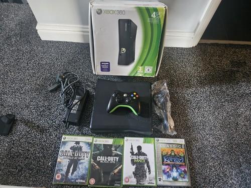 Microsoft xbox 360 slim black - microsoft,