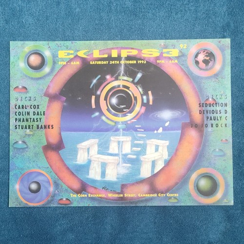 Rave flyer eclipse - rave,