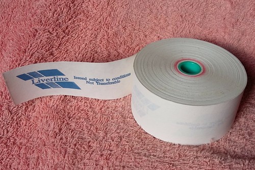 Wayfarer ticket machine roll - machine,
