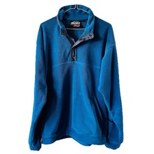 Men's Musto Snugs Blue Polartec Fleece Jacket Sailing Outdoor Yachting Walking L