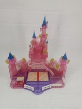 Vintage Bluebird Polly Pocket Disney Cinderella Wedding Castle 1995 Light Up