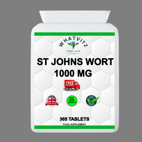 Johns wort bottle 1000 mg - st,