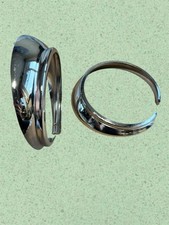 Classic NOS Pair Chrome 4"