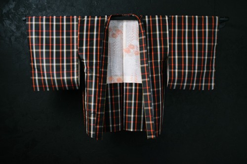 Vintage japanese silk haori - japanese,