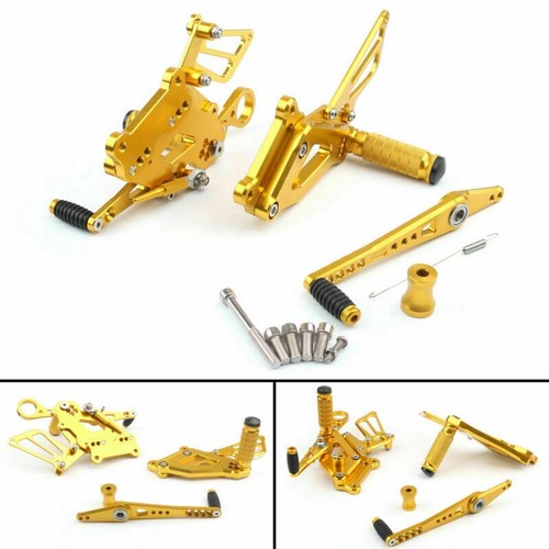 Motorcycle cnc footrests - cnc, rear