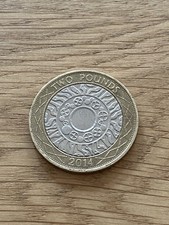 2 Pound Coin Mint Error Rare