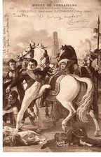 Artist - Musee de Versailles, Gautherot - Napoleon 1st blesse devant Ratisbonne