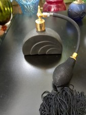 vintage black matt half moon