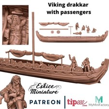 28mm  viking Drakkar
