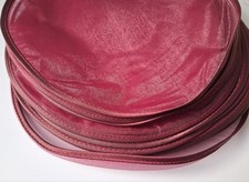 20 Burgundy Lustrous Tulle