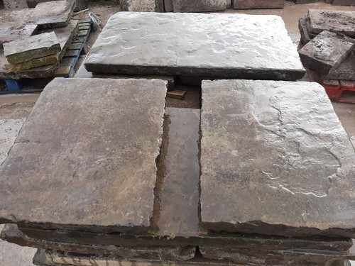 Stone flags old - stone,