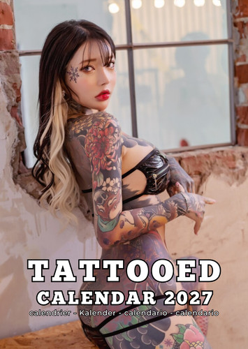 2027 tattooed women wall - tattooed,