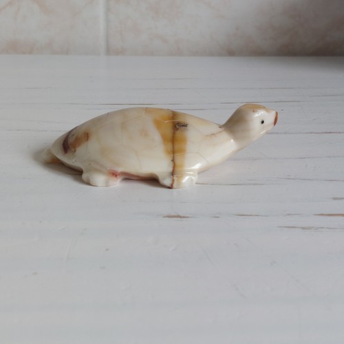 Vintage onyx turtle tortoise - onyx,