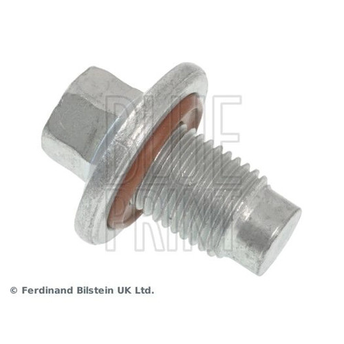 Blue print oil sump - blue, plug