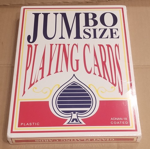 Jumbo playing cards - cards,