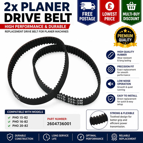 Planer drive belt - planer, pho