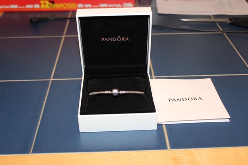 Pandora silver charm bracelet - pandora,