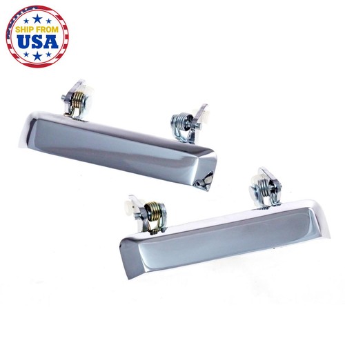 Chrome metal door - metal, handle