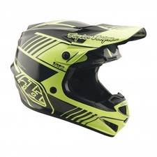 Troy Lee (FA25) MX Youth Helmet - GP Pro MIPS SEGMENT (Glo Yellow)