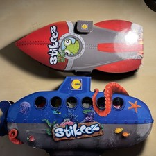 Lidl Stikeez Under The Sea Submarine and From Space Collection