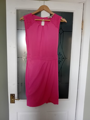 Pink summer dress - with, floral