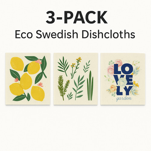 Eco swedish dishcloths - eco, pack